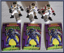 Mutant Michaelangelo Space Station Playset (with Cards) from Teenage Mutant Ninja Turtles - Mini Mutants manufactured by Playmates [Loose]