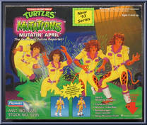 Mutatin' April from Teenage Mutant Ninja Turtles - Mutations manufactured by Playmates [Front]