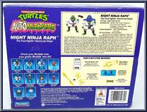 Night Ninja Raph from Teenage Mutant Ninja Turtles - Auto Mutations manufactured by Playmates [Back]