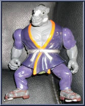 Night Ninja Rocksteady from Teenage Mutant Ninja Turtles - Auto Mutations manufactured by Playmates [Loose]