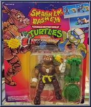 Ninja Knockin' Bebop from Teenage Mutant Ninja Turtles - Smash 'em Bash 'em Figures manufactured by Playmates [Front]