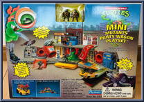 Party Wagon Playset from Teenage Mutant Ninja Turtles - Mini Mutants manufactured by Playmates [Front]