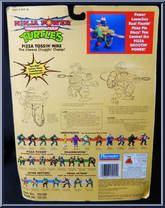 Pizza Tossin' Mike [Reissue] from Teenage Mutant Ninja Turtles - 10th Anniversary - Ninja Power manufactured by Playmates [Back]