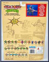 Pizza Tossin' Raph [Reissue] from Teenage Mutant Ninja Turtles - 10th Anniversary - Ninja Power manufactured by Playmates [Back]