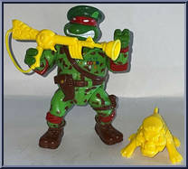 Raph, The Green Teen Beret from Teenage Mutant Ninja Turtles - Mutant Military manufactured by Playmates [Loose]
