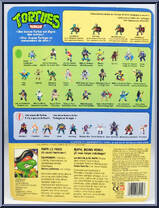 Raph, The Green Teen Beret from Teenage Mutant Ninja Turtles - Mutant Military manufactured by Playmates [Back]