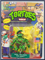 Raph, The Green Teen Beret from Teenage Mutant Ninja Turtles - Mutant Military manufactured by Playmates [Front]