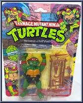 Raphael from Teenage Mutant Ninja Turtles - 1988 - Basic Figures manufactured by Playmates [Front]