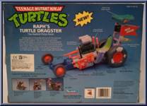 Raph's Turtle Dragster from Teenage Mutant Ninja Turtles - 1991 - Accessories manufactured by Playmates [Back]