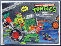 Raph's Turtle Dragster from Teenage Mutant Ninja Turtles - 1991 - Accessories manufactured by Playmates [Front]