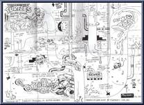 Raph's Turtle Dragster from Teenage Mutant Ninja Turtles - 1991 - Accessories manufactured by Playmates [Instructions]