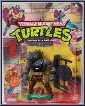 Rocksteady from Teenage Mutant Ninja Turtles - 1988 - Basic Figures manufactured by Playmates [Front]