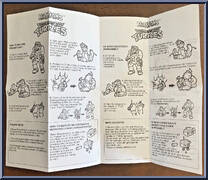 Mutatin' Rocksteady from Teenage Mutant Ninja Turtles - Mutations manufactured by Playmates [Instructions]