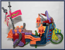 Samurai Scooter from Teenage Mutant Ninja Turtles - 1992 - Accessories manufactured by Playmates [Loose]