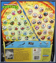 Sandstorm from Teenage Mutant Ninja Turtles - 1992 - Basic Figures manufactured by Playmates [Back]