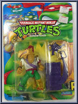 Sandstorm from Teenage Mutant Ninja Turtles - 1992 - Basic Figures manufactured by Playmates [Front]