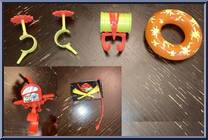 Scuba Divin' Raph with Psych Out Spin Out Suba Tube from Teenage Mutant Ninja Turtles - Surfin' Ninja manufactured by Playmates [Loose]