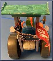 Raph's Turtle Dragster from Teenage Mutant Ninja Turtles - 1991 - Accessories manufactured by Playmates [Loose]