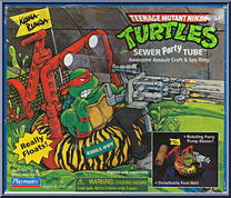 Sewer Party Tube from Teenage Mutant Ninja Turtles - 1989 - Accessories manufactured by Playmates [Front]