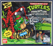 Sewer Party Tube from Teenage Mutant Ninja Turtles - 1989 - Accessories manufactured by Playmates [Front]