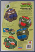 Leonardo from Teenage Mutant Ninja Turtles - Sewer Sports Balls manufactured by Playmates [Back]