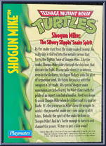 Shogun Mike (Silver Armor with Card) from Teenage Mutant Ninja Turtles - Shogun Turtles manufactured by Playmates [Card]
