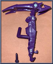 Supermutant Shredder from Teenage Mutant Ninja Turtles - Super-Mutants manufactured by Playmates [Loose]