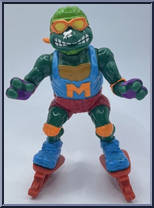 Skateboardin' Mike from Teenage Mutant Ninja Turtles - Disguised Turtles manufactured by Playmates [Loose]