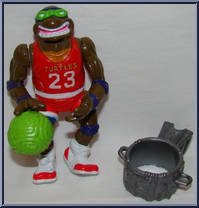 Slam Dunkin' Don from Teenage Mutant Ninja Turtles - Sewer Sports Allstar Turtles manufactured by Playmates [Loose]