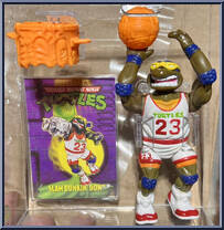Slam Dunkin' Don (White Shirt) from Teenage Mutant Ninja Turtles - Sewer Sports Allstar Turtles manufactured by Playmates [Loose]