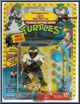 Slap Shot Leo from Teenage Mutant Ninja Turtles - Sewer Sports Allstar Turtles manufactured by Playmates [Front]