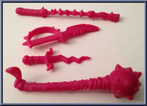 Slash from Teenage Mutant Ninja Turtles - 1990 - Basic Figures manufactured by Playmates [Weapons]