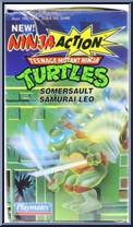 Somersault Samurai Leo from Teenage Mutant Ninja Turtles - Ninja Action Turtles manufactured by Playmates [Side]
