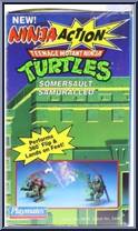 Somersault Samurai Leo from Teenage Mutant Ninja Turtles - Ninja Action Turtles manufactured by Playmates [Side]