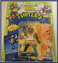 Spike 'N Volley Don from Teenage Mutant Ninja Turtles - Sewer Spittin' Turtles manufactured by Playmates [Front]