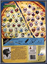 Movie Star Splinter from Teenage Mutant Ninja Turtles - Movie Star Turtles manufactured by Playmates [Back]