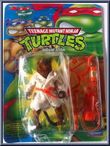 Movie Star Splinter from Teenage Mutant Ninja Turtles - Movie Star Turtles manufactured by Playmates [Front]