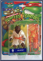 Movie Star Splinter from Teenage Mutant Ninja Turtles - Movie Star Turtles manufactured by Playmates [Front]
