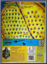 Movie Star Super Shredder [Reissue] from Teenage Mutant Ninja Turtles - Movie Star Turtles manufactured by Playmates [Back]