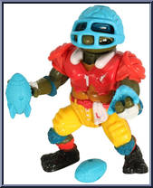 T. D. Tossin' Leo from Teenage Mutant Ninja Turtles - Sewer Sports Allstar Turtles manufactured by Playmates [Loose]