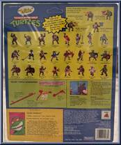 Talkin' Raphael from Teenage Mutant Ninja Turtles - Talkin' Turtles manufactured by Playmates [Back]