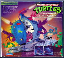 Technodrome Scout Vehicle [Reissue] from Teenage Mutant Ninja Turtles - 1998 - Accessories manufactured by Playmates [Front]