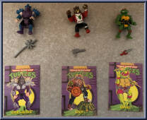 Mutant Tokka Technodrome Playset (with Cards) from Teenage Mutant Ninja Turtles - Mini Mutants manufactured by Playmates [Card]