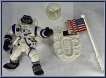 Touchdown Donatello from Teenage Mutant Ninja Turtles - Apollo 11 (with Cards) manufactured by Playmates [Loose]