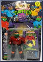Chief Engineer Michaelangelo from Teenage Mutant Ninja Turtles - Star Trek Turtles (with Cards) manufactured by Playmates [Front]