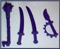 Shogun Triceraton (with Card) from Teenage Mutant Ninja Turtles - Shogun Turtles manufactured by Playmates [Loose]