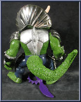 Shogun Triceraton (with Card) from Teenage Mutant Ninja Turtles - Shogun Turtles manufactured by Playmates [Loose]