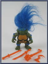Turtle Troll Leo from Teenage Mutant Ninja Turtles - Troll Turtles manufactured by Playmates [Loose]