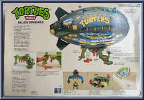 Turtle Blimp from Teenage Mutant Ninja Turtles - 1988 - Accessories manufactured by Playmates [Back]