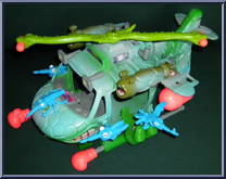Turtlecopter from Teenage Mutant Ninja Turtles - Mutant Military - Accessories manufactured by Playmates [Loose]